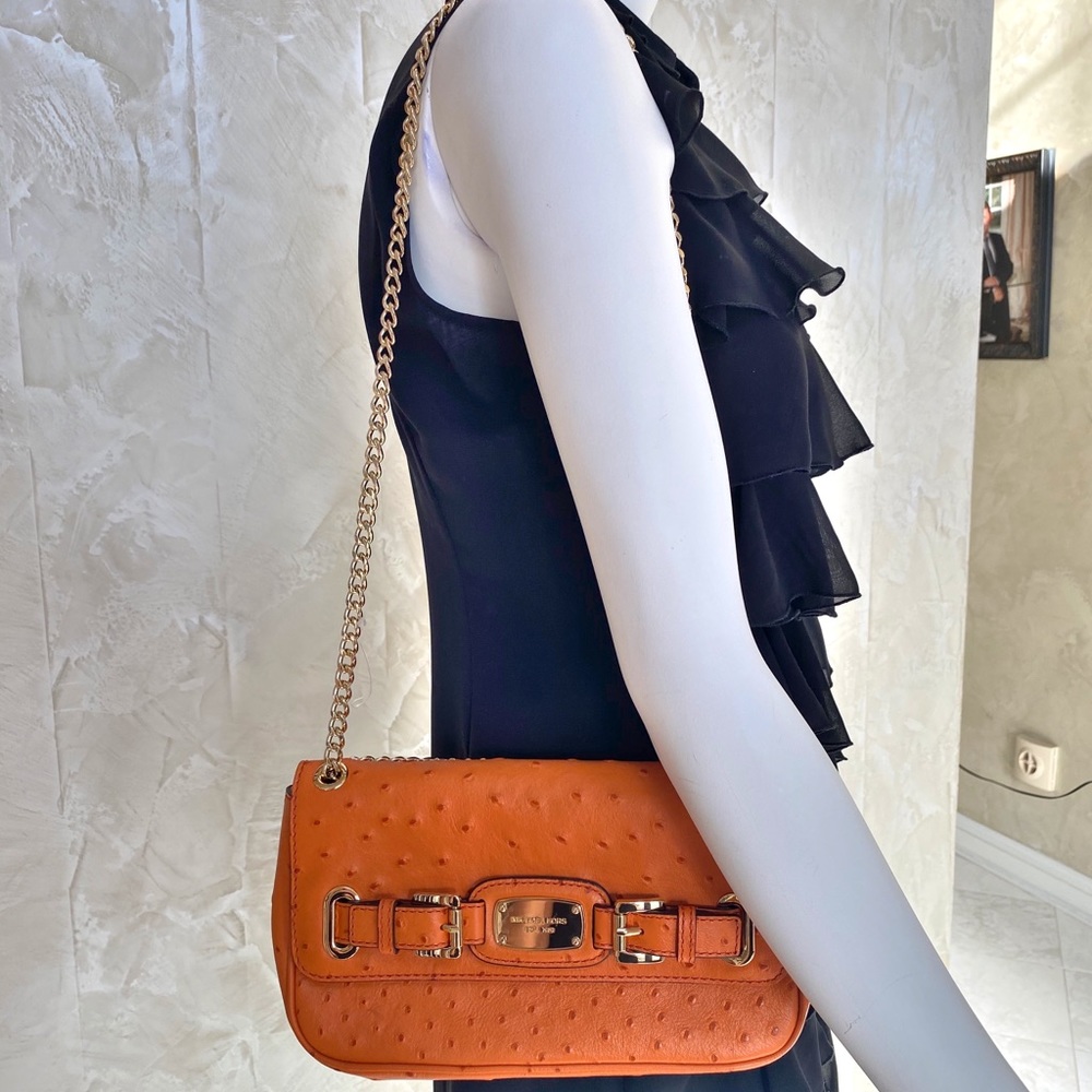NWOT Michael Kors Hamilton Leather Bag
